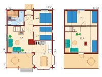 План коттеджа Pinea 120/2