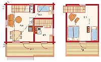 План коттеджа Pinea 73