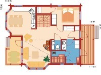 План коттеджа Nordia 145